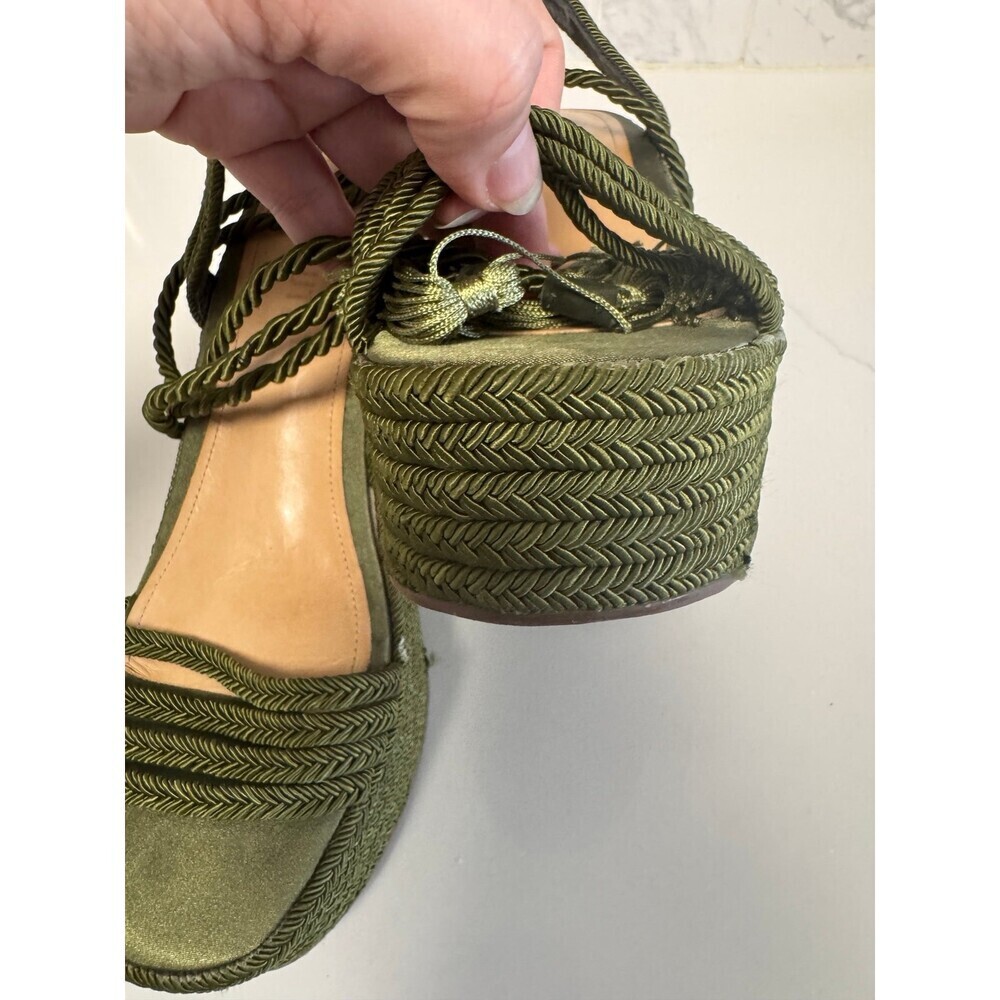 Schutz Lace Up Sandals - Picture 8 of 8